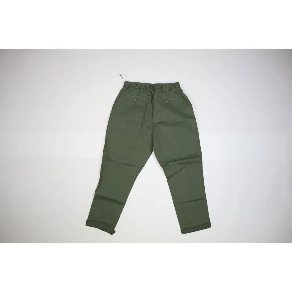 Old Navy High Waisted OGC Crisp Chino Pants Alpine Tundra Green Womens M - Picture 7 of 8